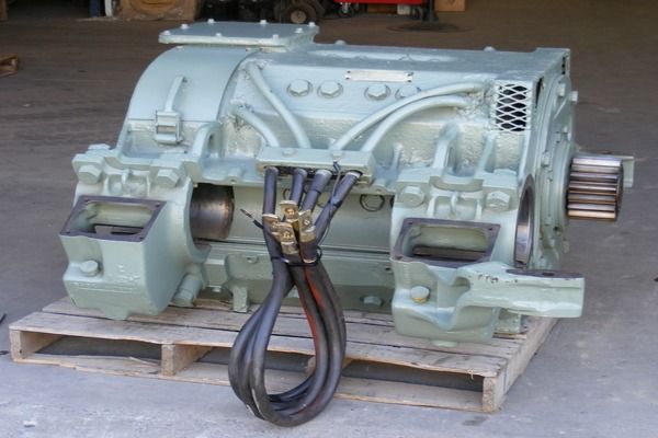 hei rebuilt traction motor